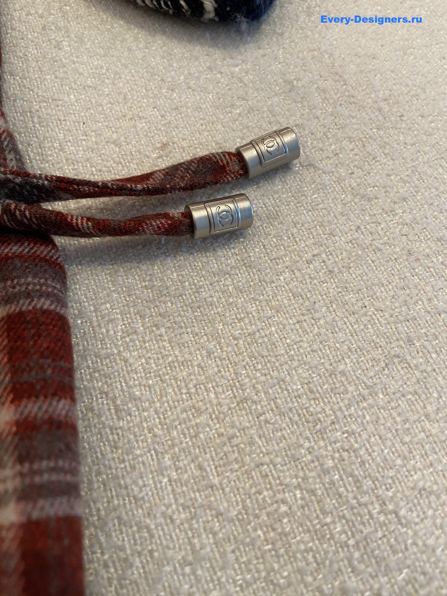 Ch**el women plaid straight pants