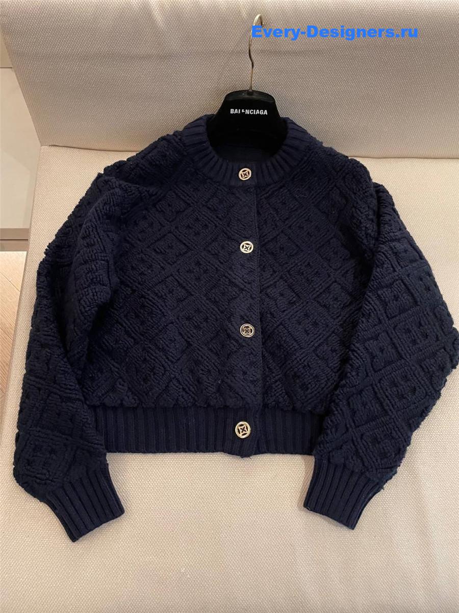 l0vis Vvtt0n women monogram short cardigan