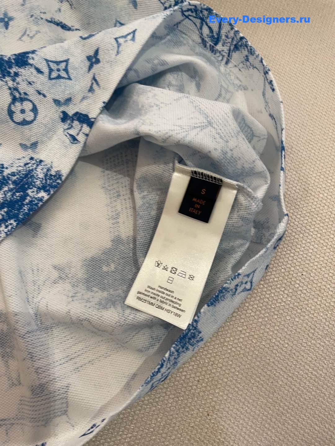 l0vis Vvtt0n printed cotton pique t-shirt