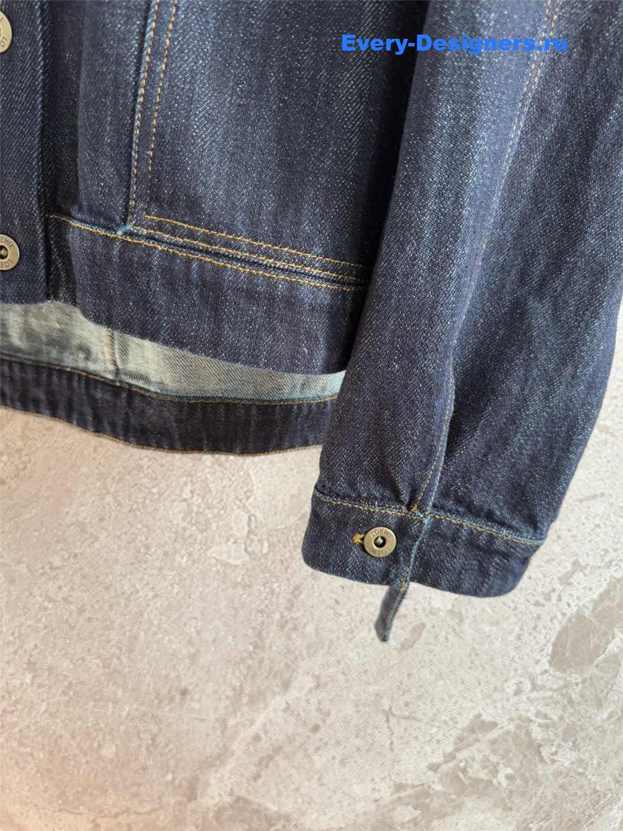 L0ew* workwear blue denim jacket