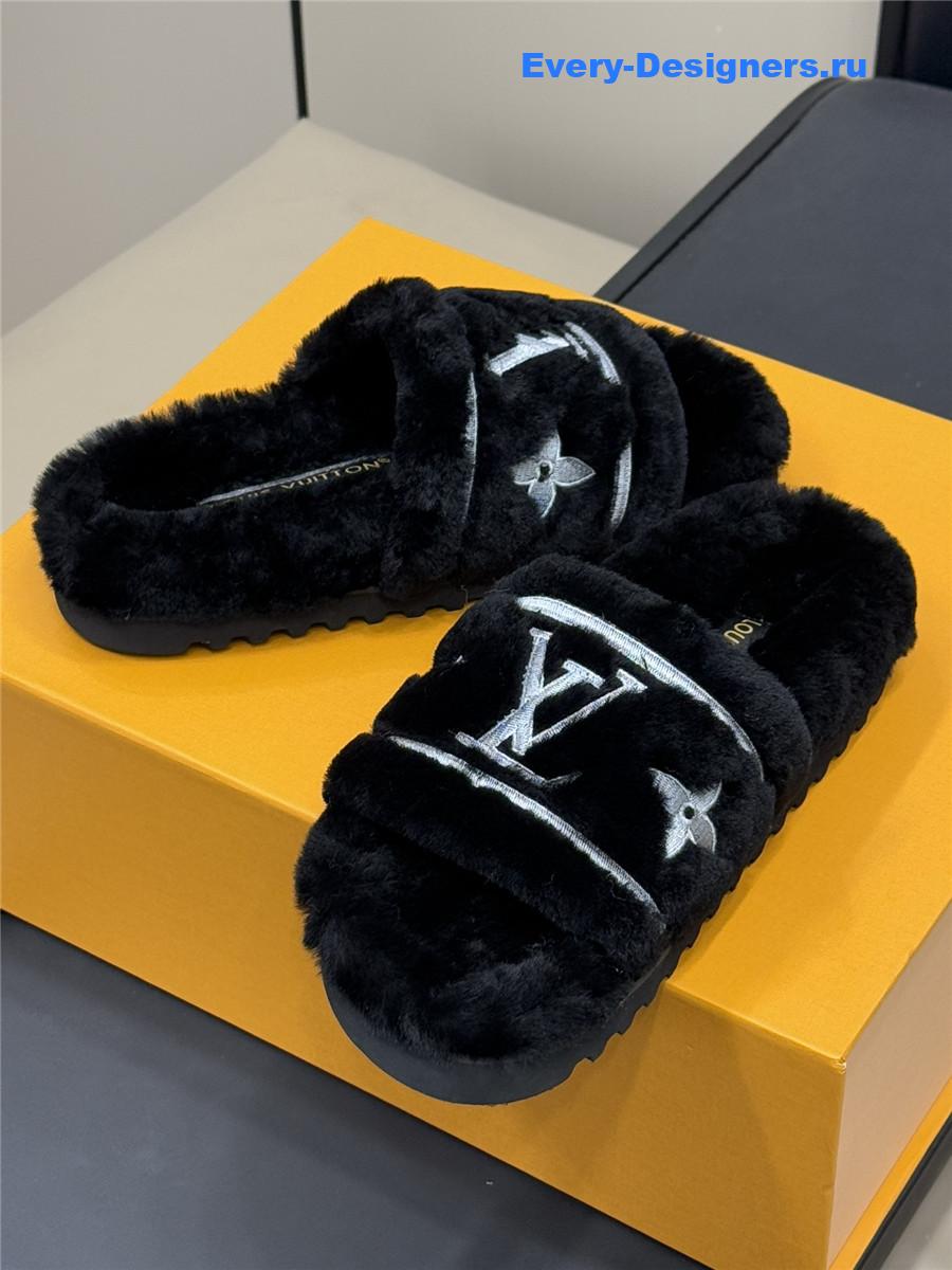 l0vis Vvtt0n lv bliss comfort mule black