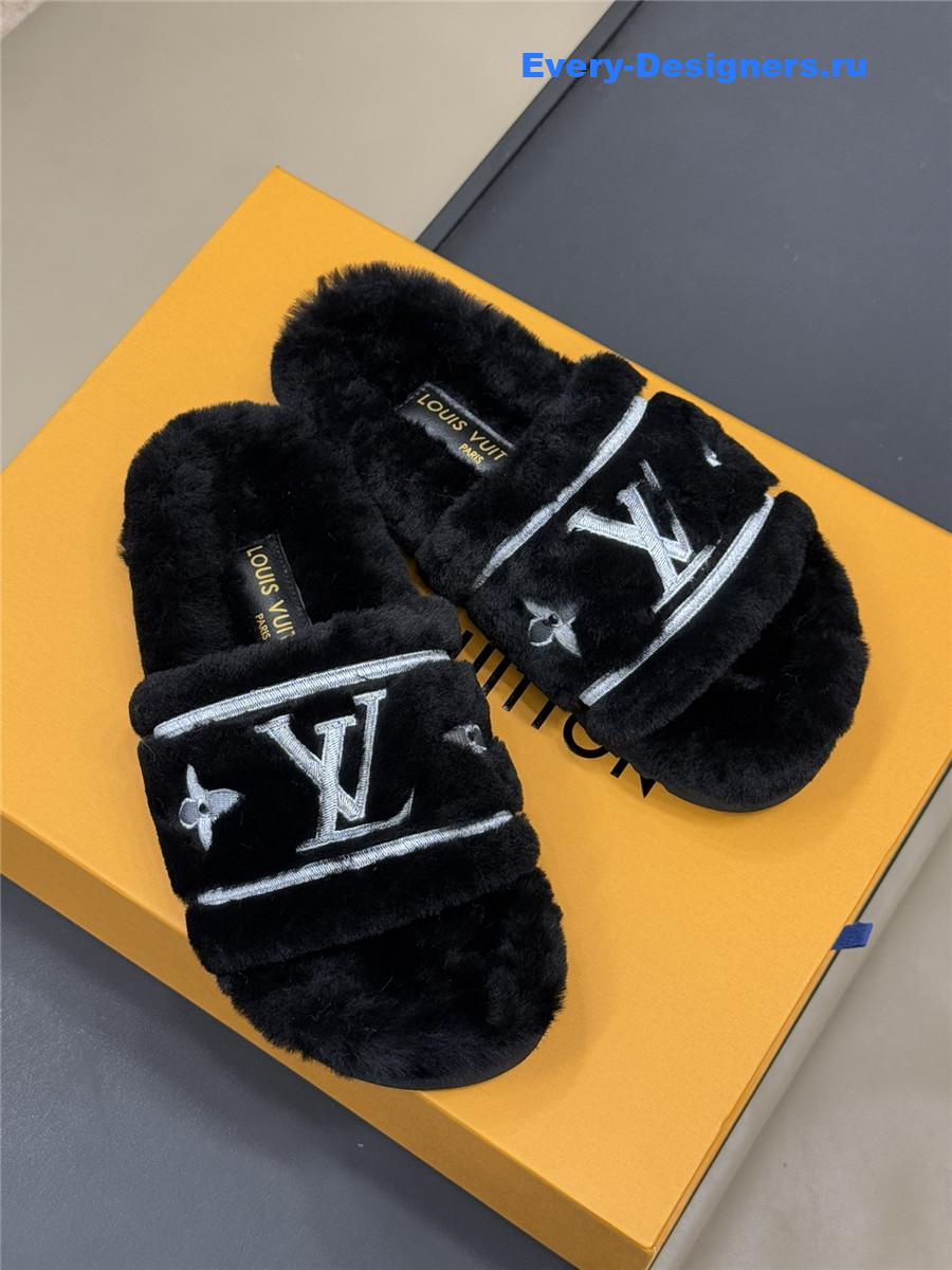 l0vis Vvtt0n lv bliss comfort mule black