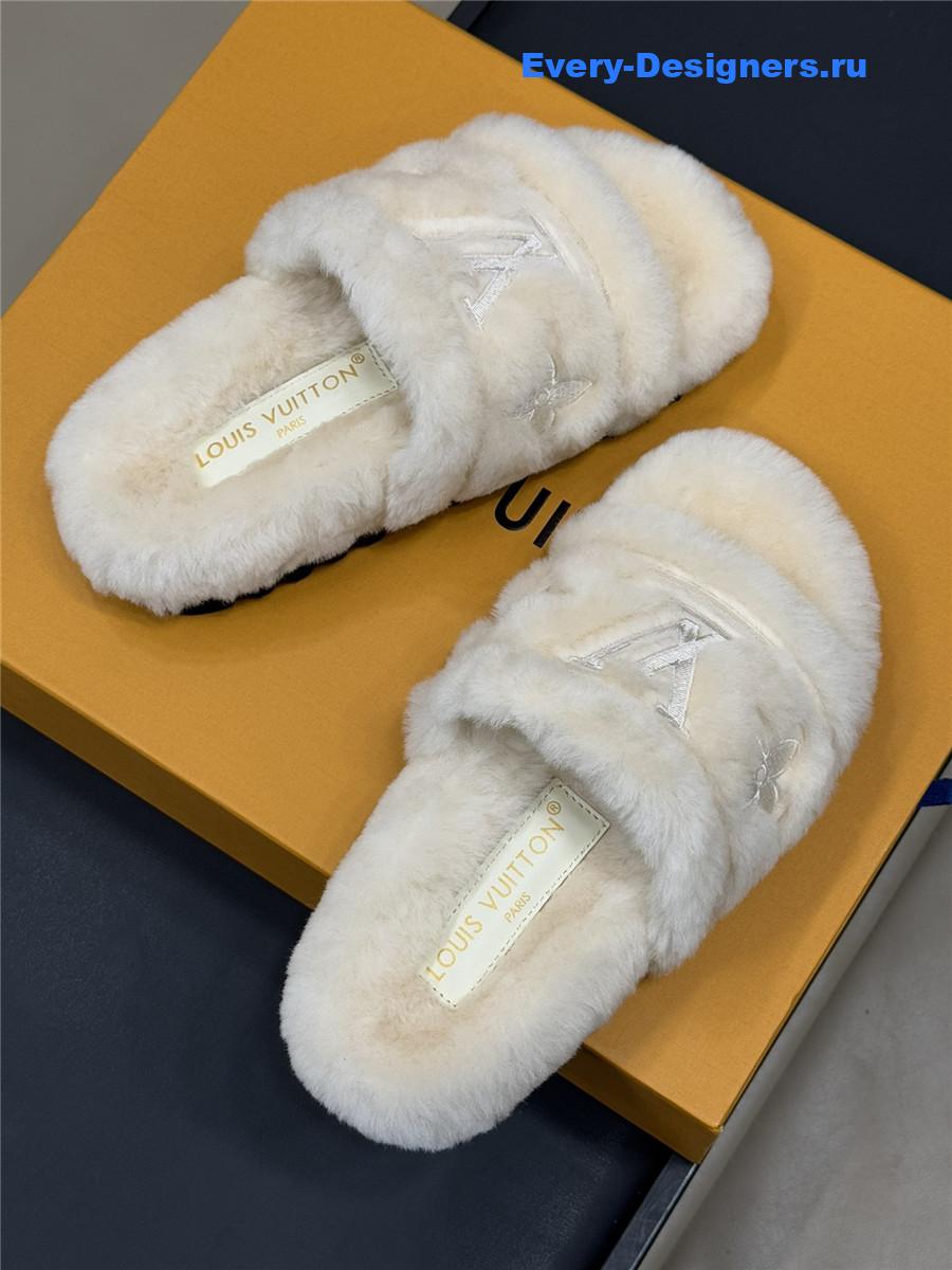 l0vis Vvtt0n lv bliss comfort mule beige