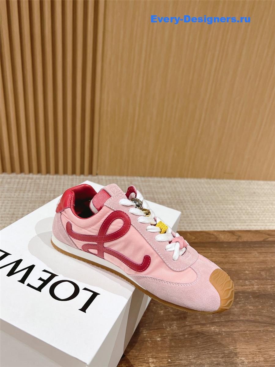 L0ew* ballet runner 2.0 sneakers pink