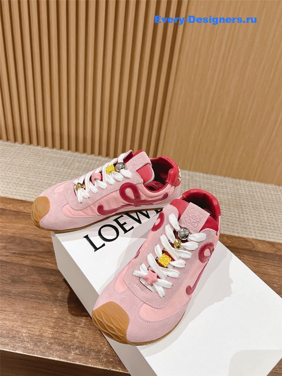 L0ew* ballet runner 2.0 sneakers pink