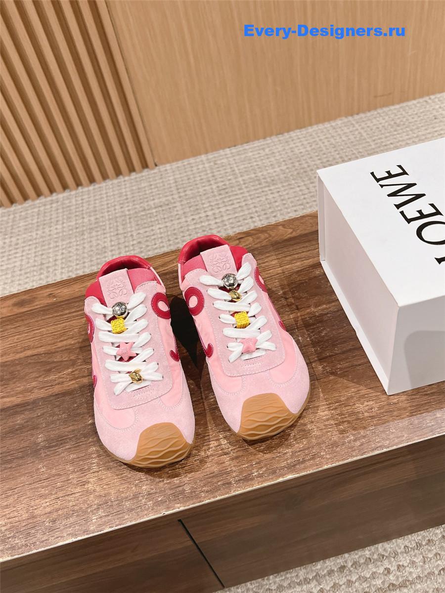 L0ew* ballet runner 2.0 sneakers pink