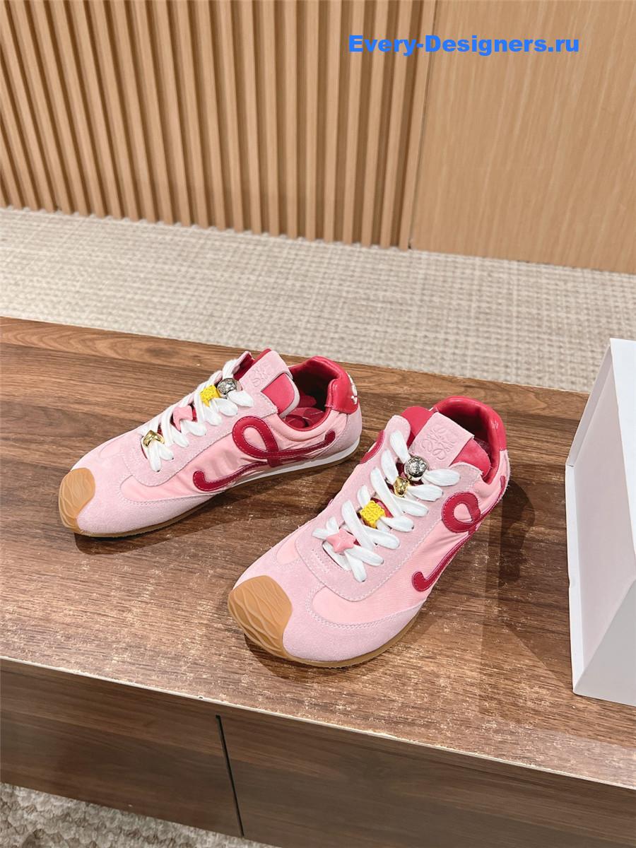 L0ew* ballet runner 2.0 sneakers pink
