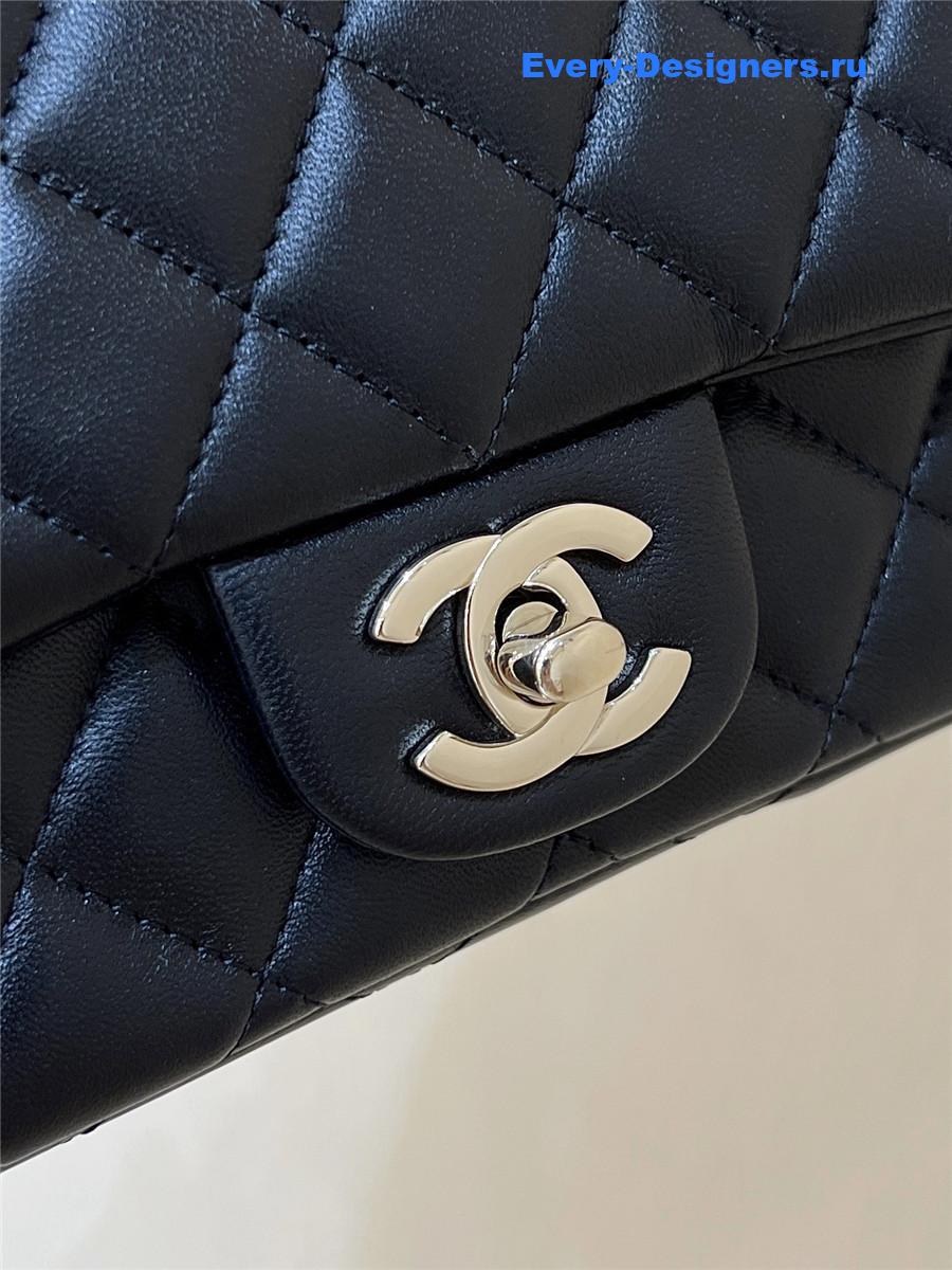 Ch**el mini flap bag black