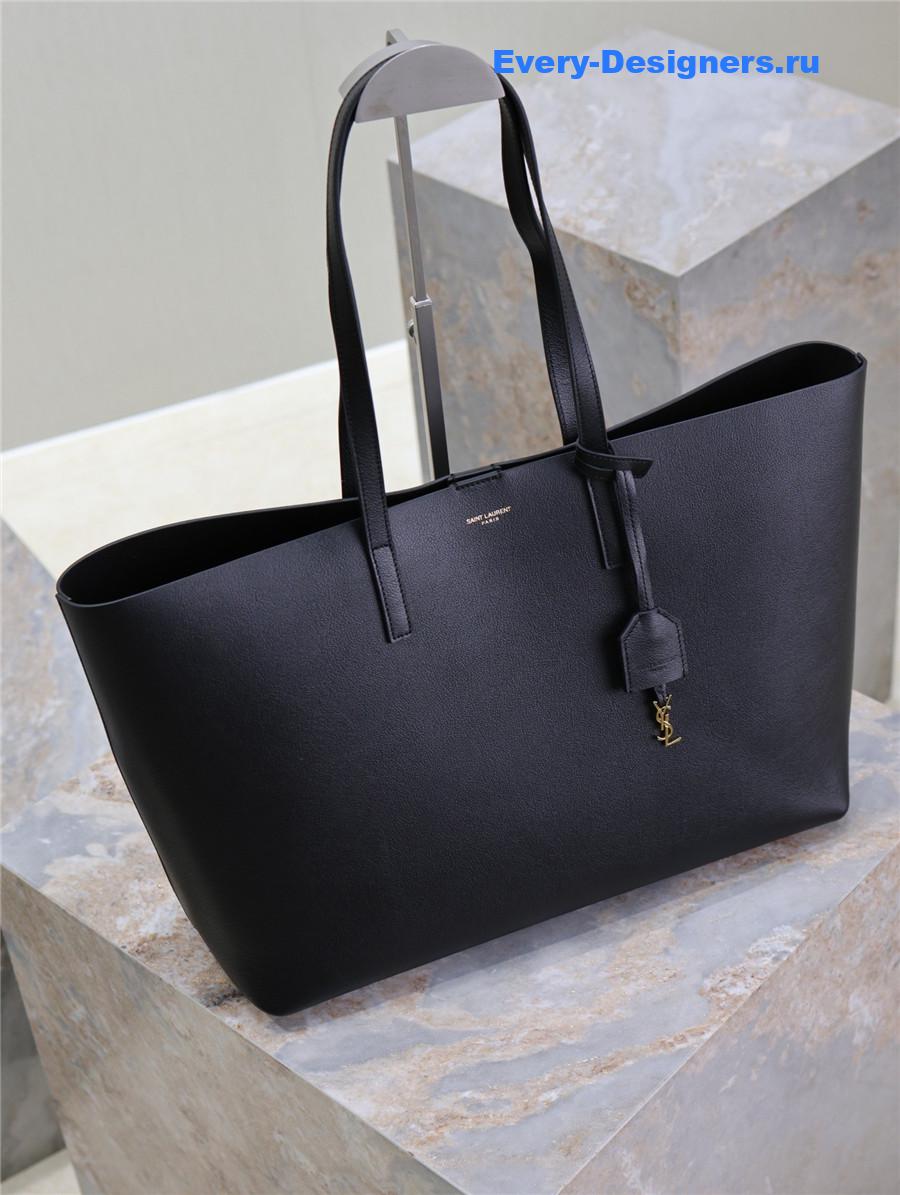Sa1nt Lau*nt black calfskin tote