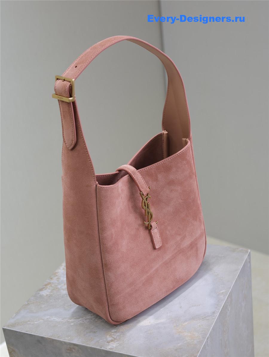 Sa1nt Lau*nt le 5 À 7 suede bag pink