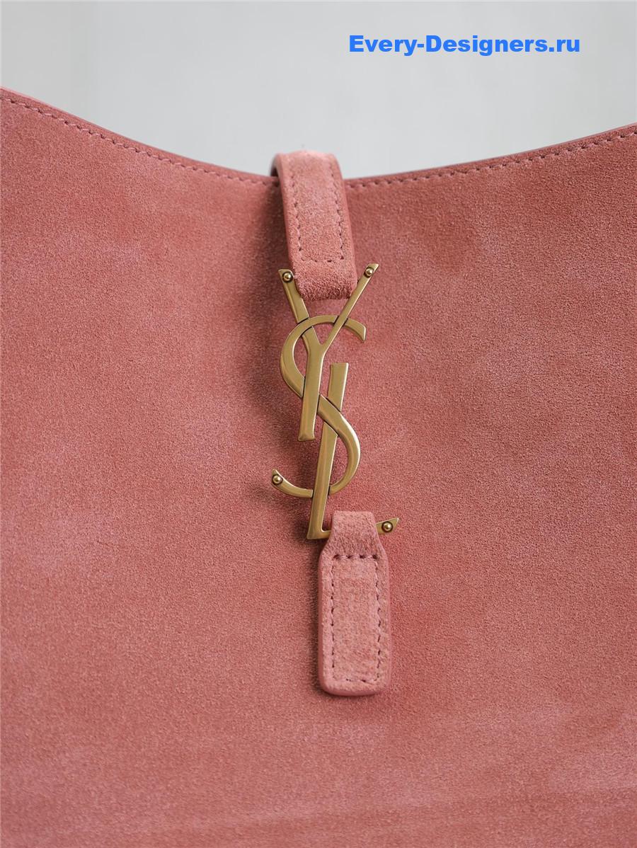 Sa1nt Lau*nt le 5 À 7 suede bag pink