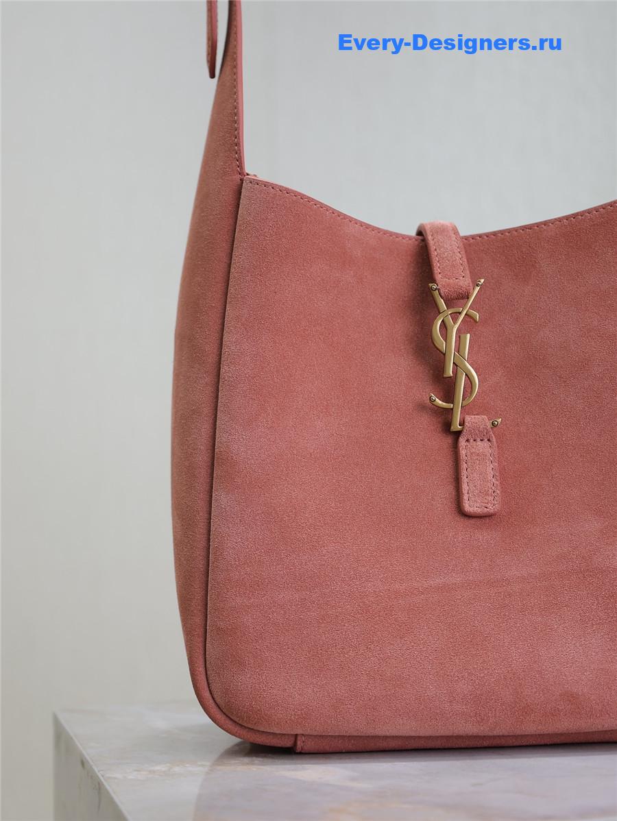 Sa1nt Lau*nt le 5 À 7 suede bag pink