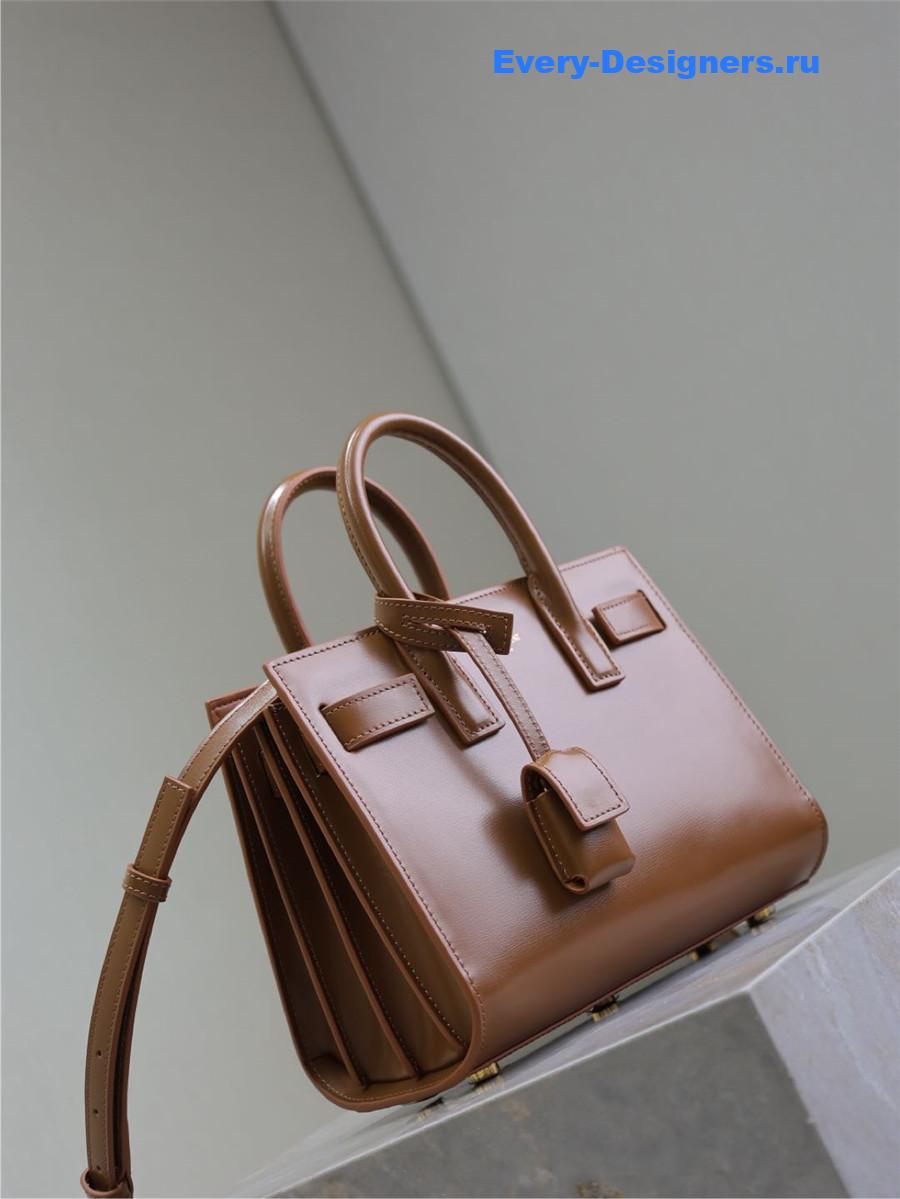 Sa1nt Lau*nt sac de jour tote brown