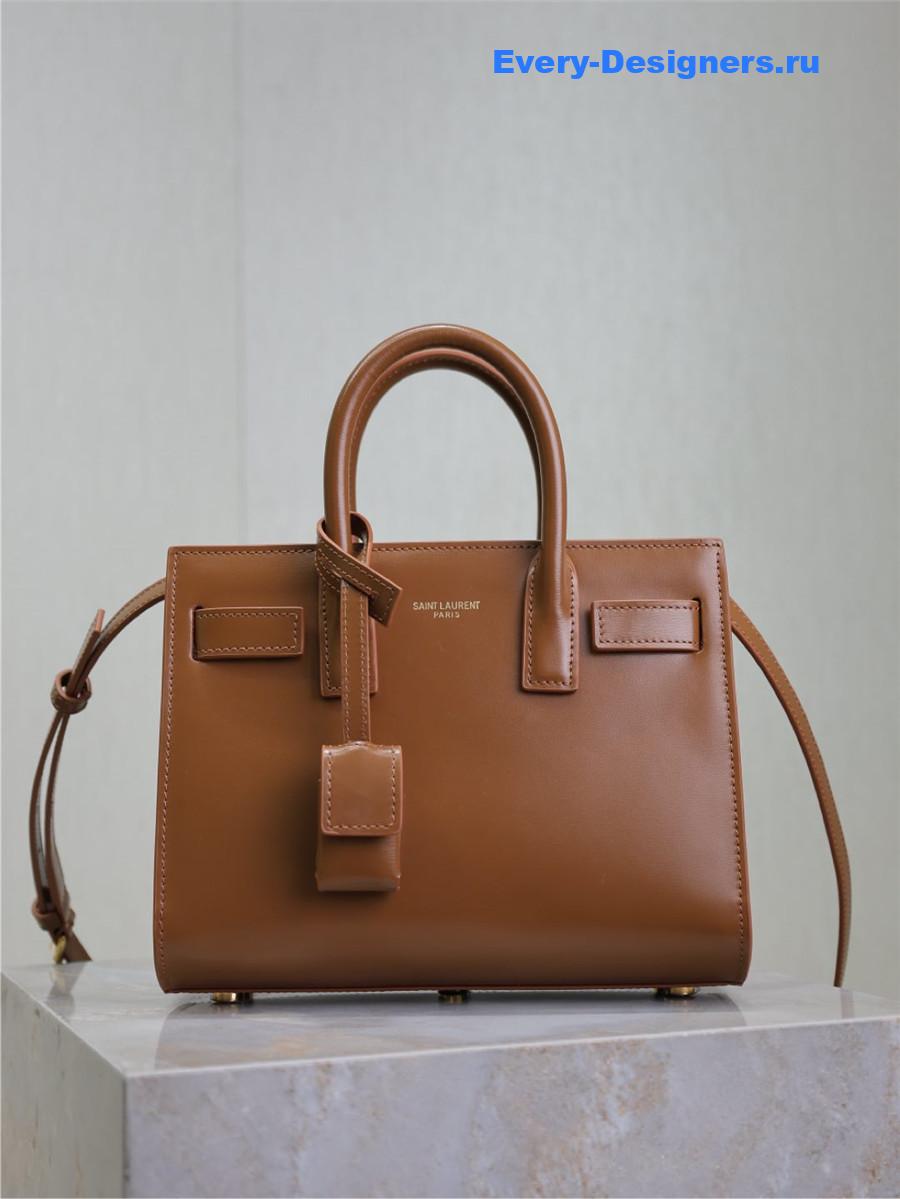 Sa1nt Lau*nt sac de jour tote brown