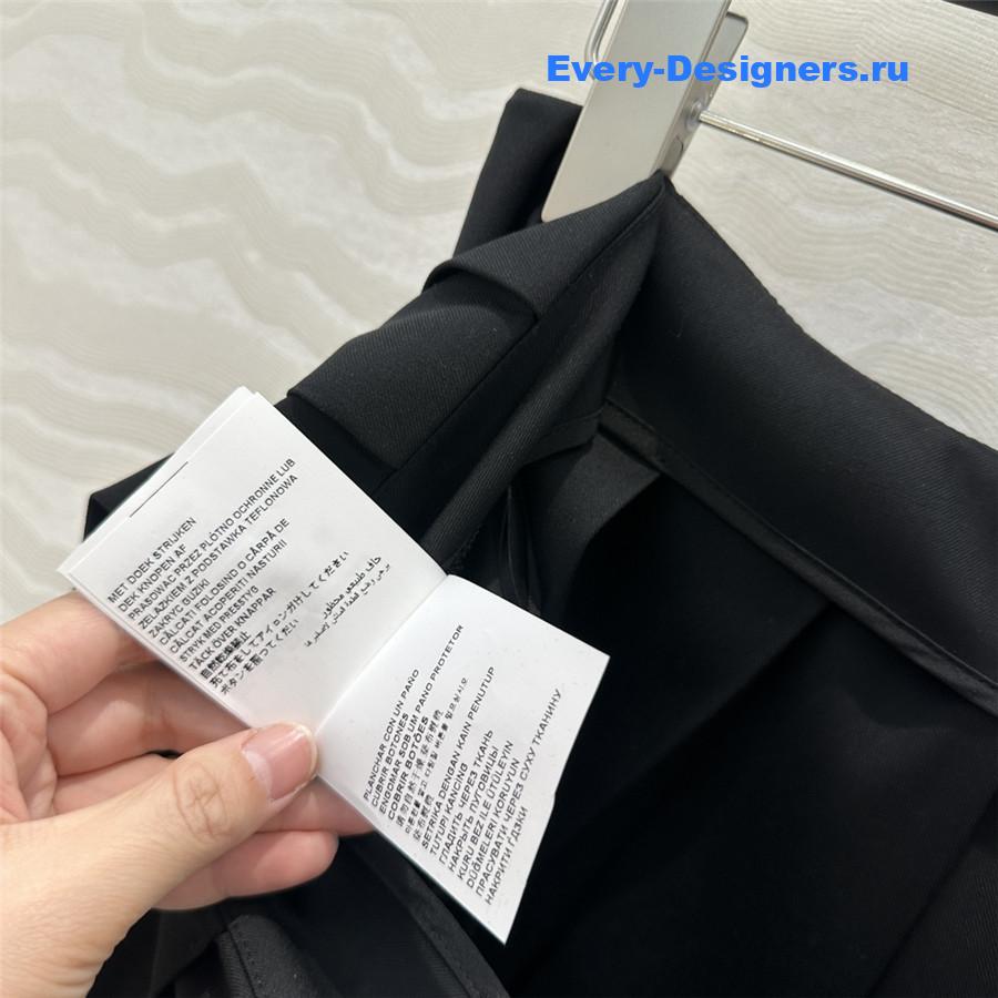 Pra*a pleated maxi skirt