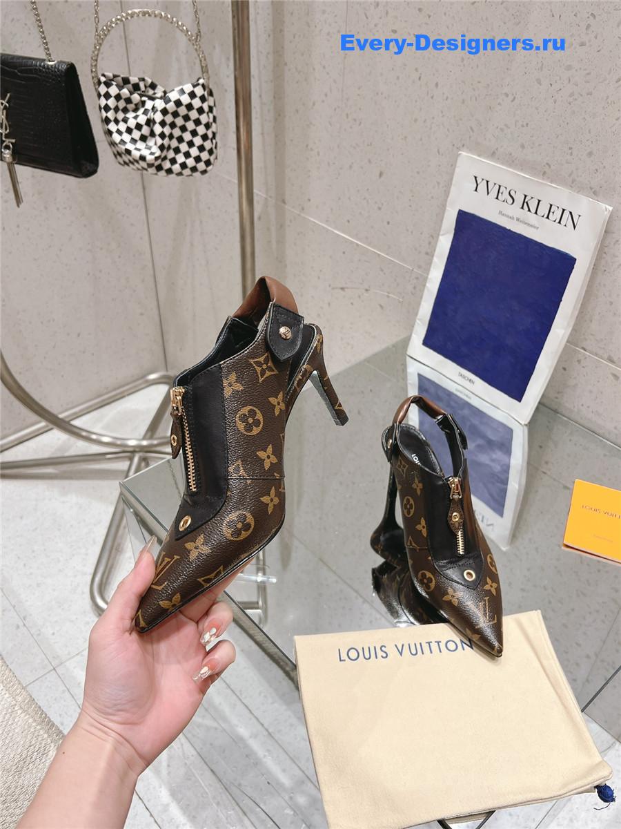 l0vis Vvtt0n lv monogram allure slingback pump