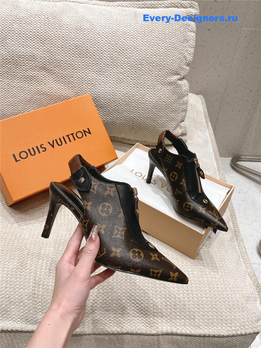 l0vis Vvtt0n lv monogram allure slingback pump