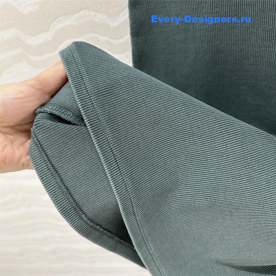 Miu Miu Green Knitted Vest Dress