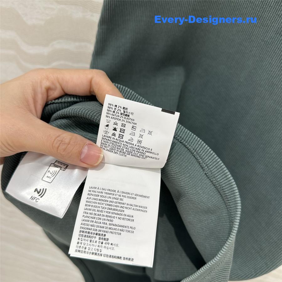 Miu Miu Green Knitted Vest Dress