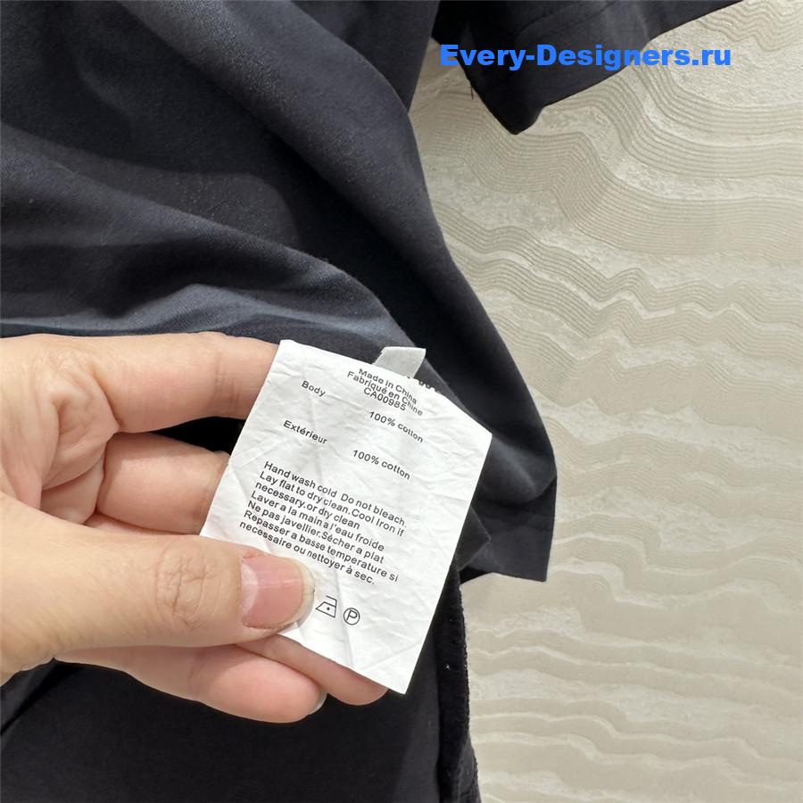 A1exa*der wang black cropped t-shirt