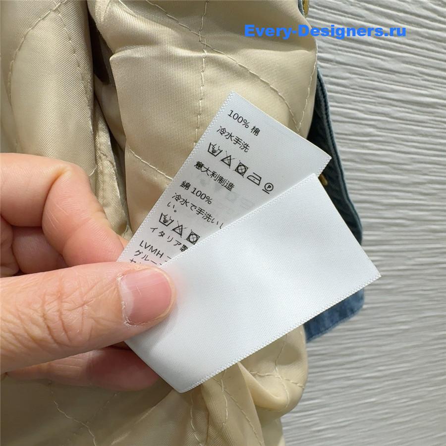 Ce1i*e paris jacket in dark union wash denim