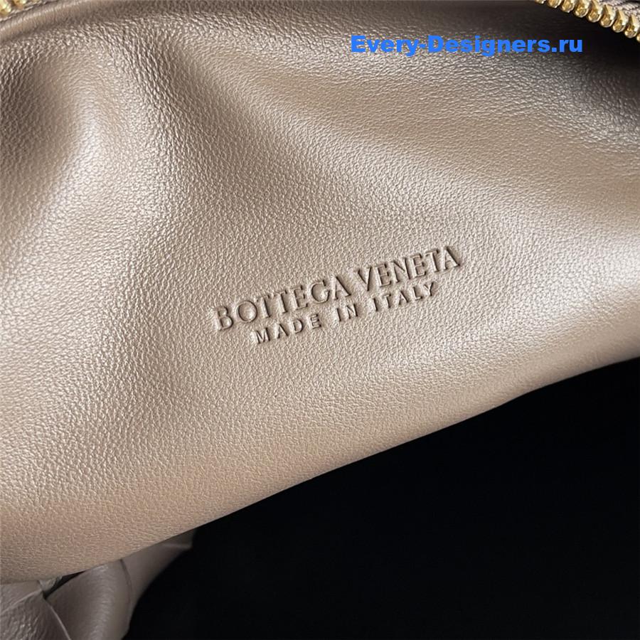 b0tt*ga Ven*ta jodie knotted intrecciato leather tote brown