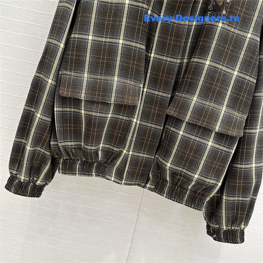 Miu Miu Check Jacket for Women