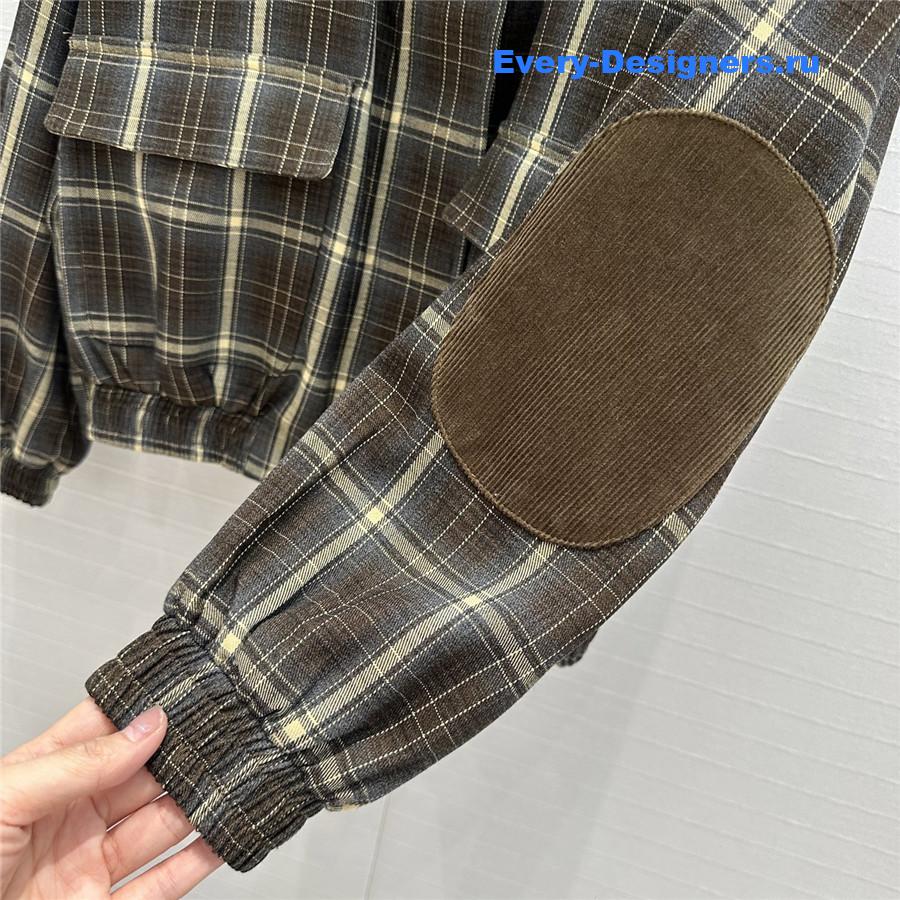 Miu Miu Check Jacket for Women