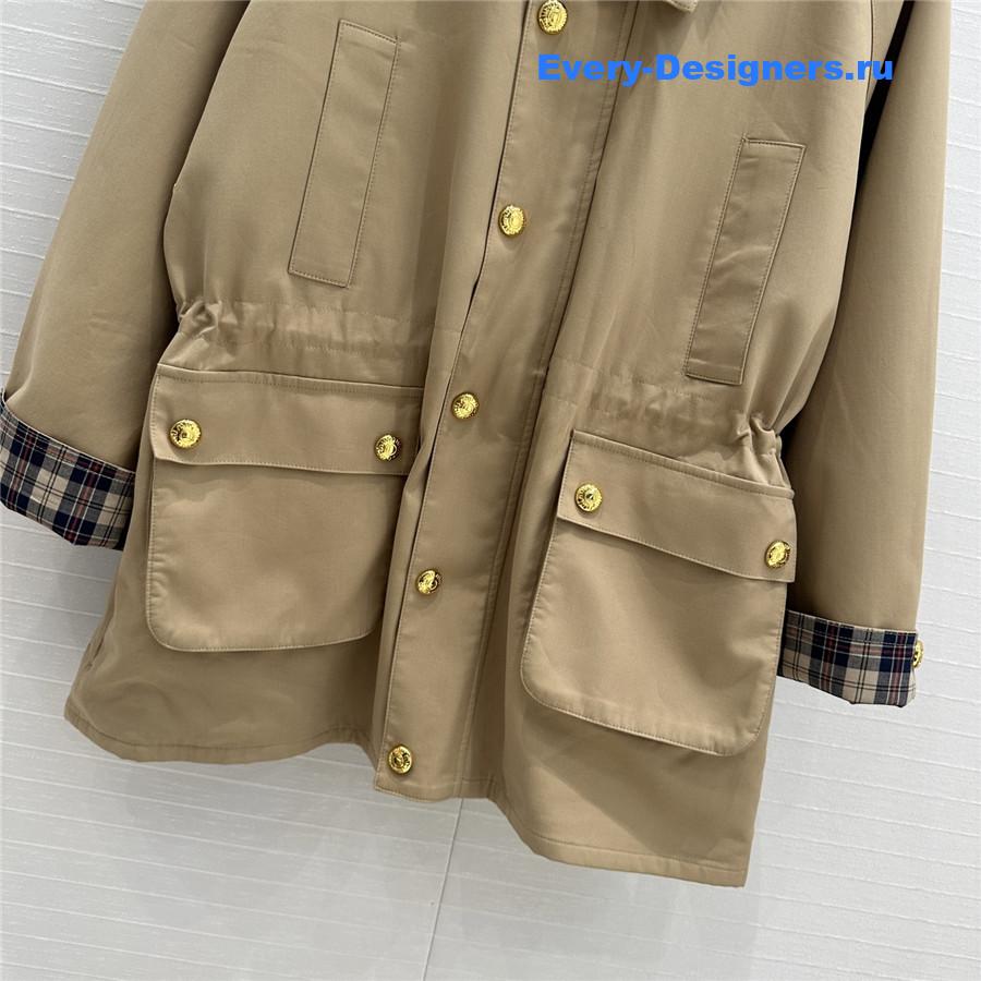 Miu Miu Corduroy Lapel Coat