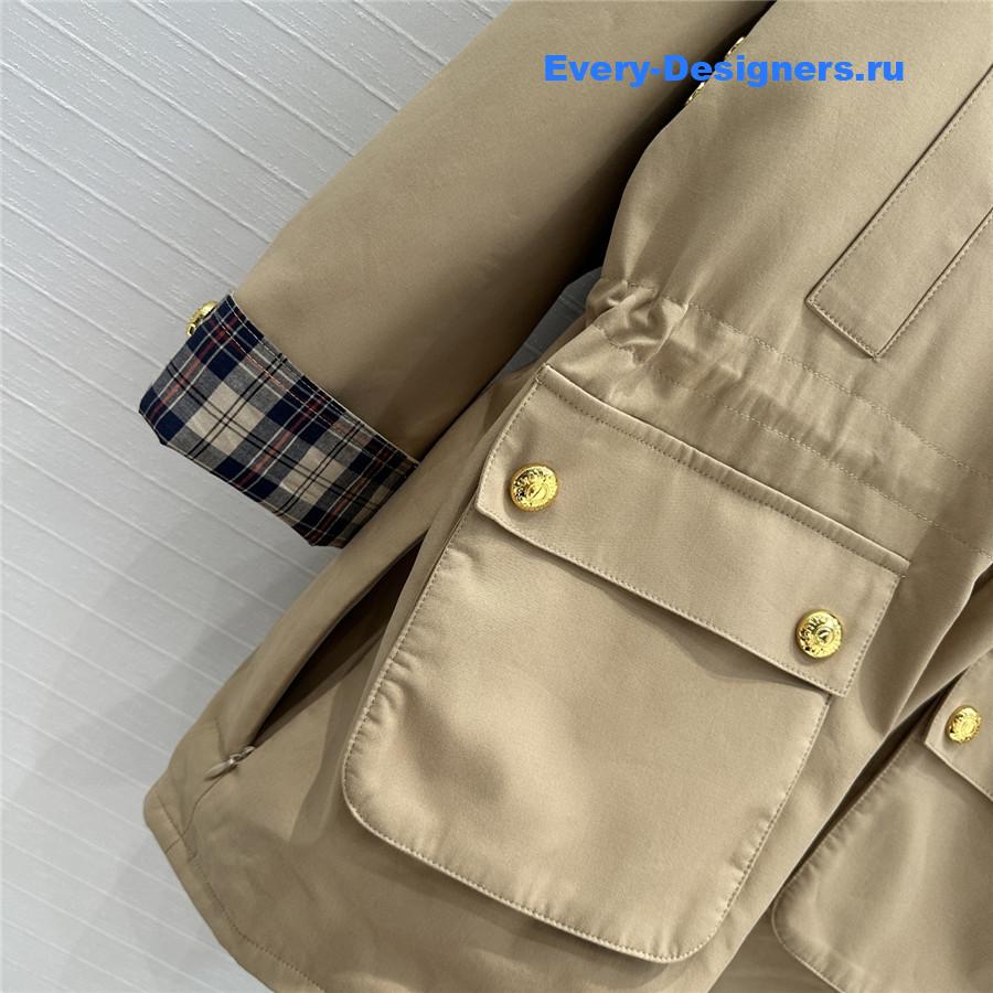 Miu Miu Corduroy Lapel Coat