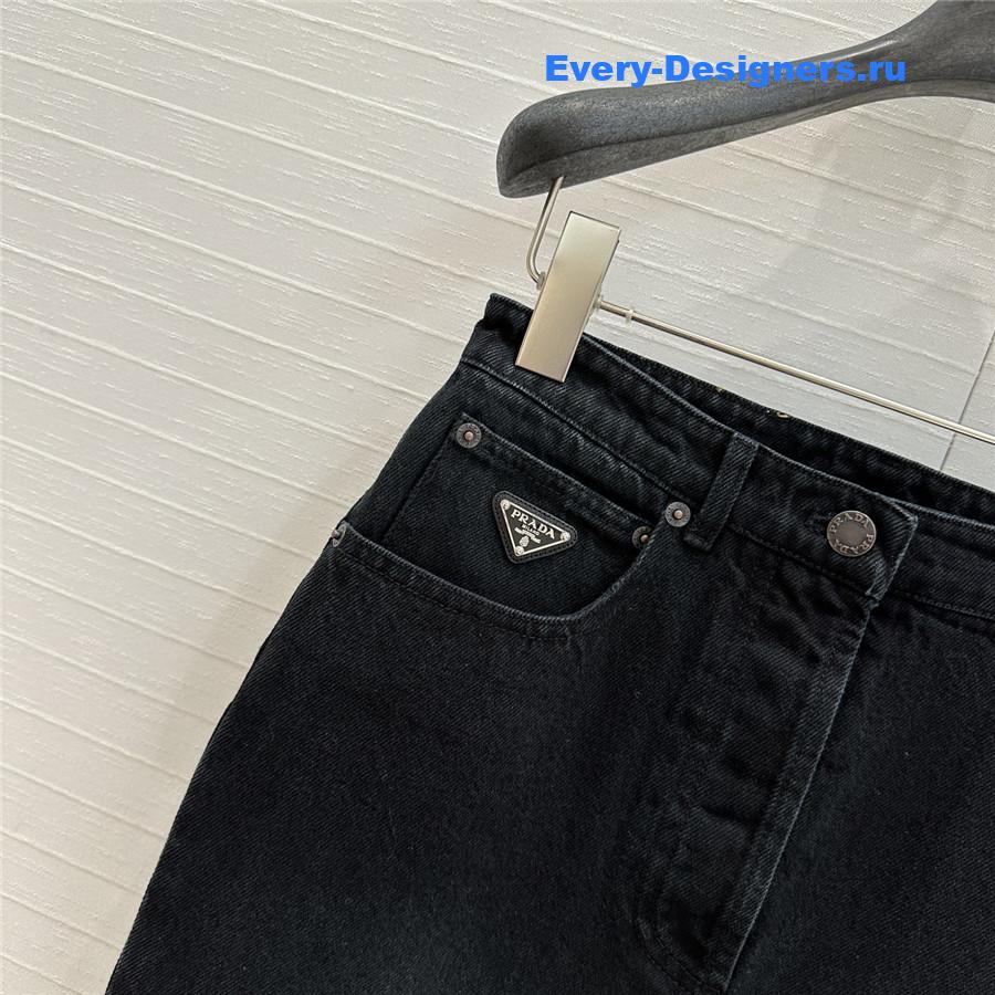 Pra*a denim long skirt