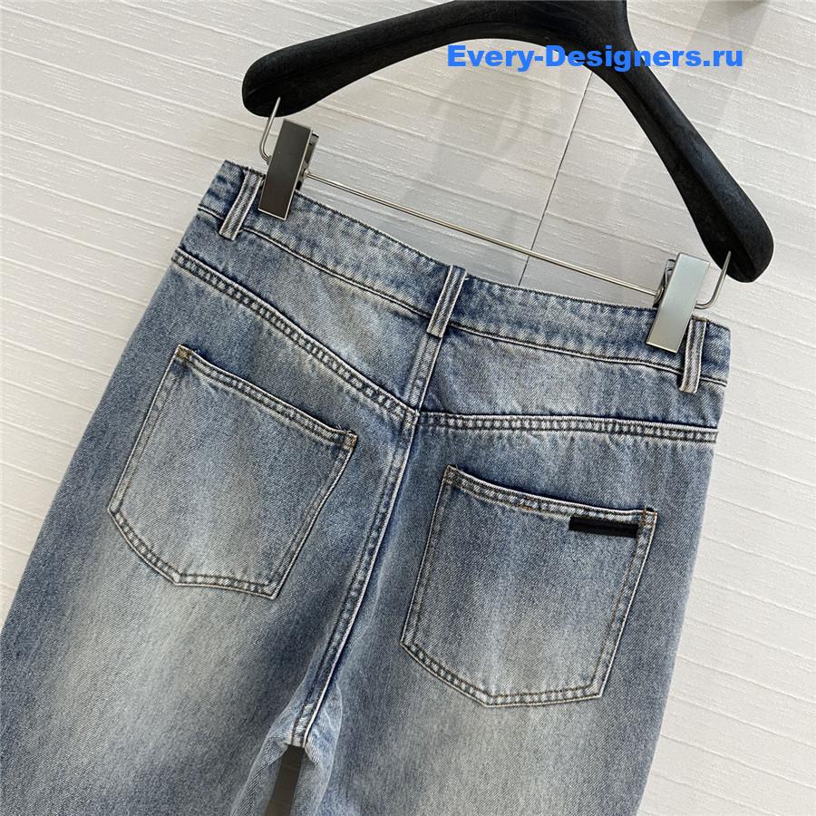 A1exa*der wang blue straight jeans