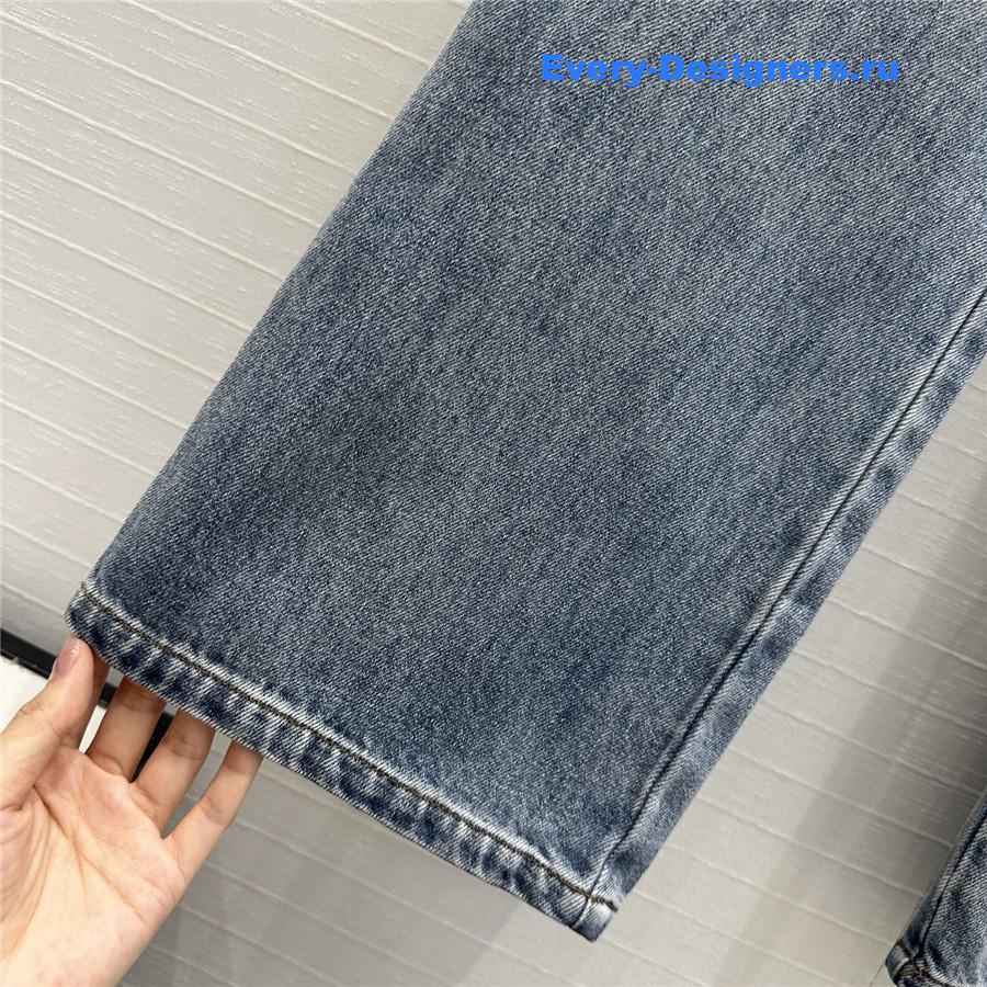 A1exa*der wang blue straight jeans