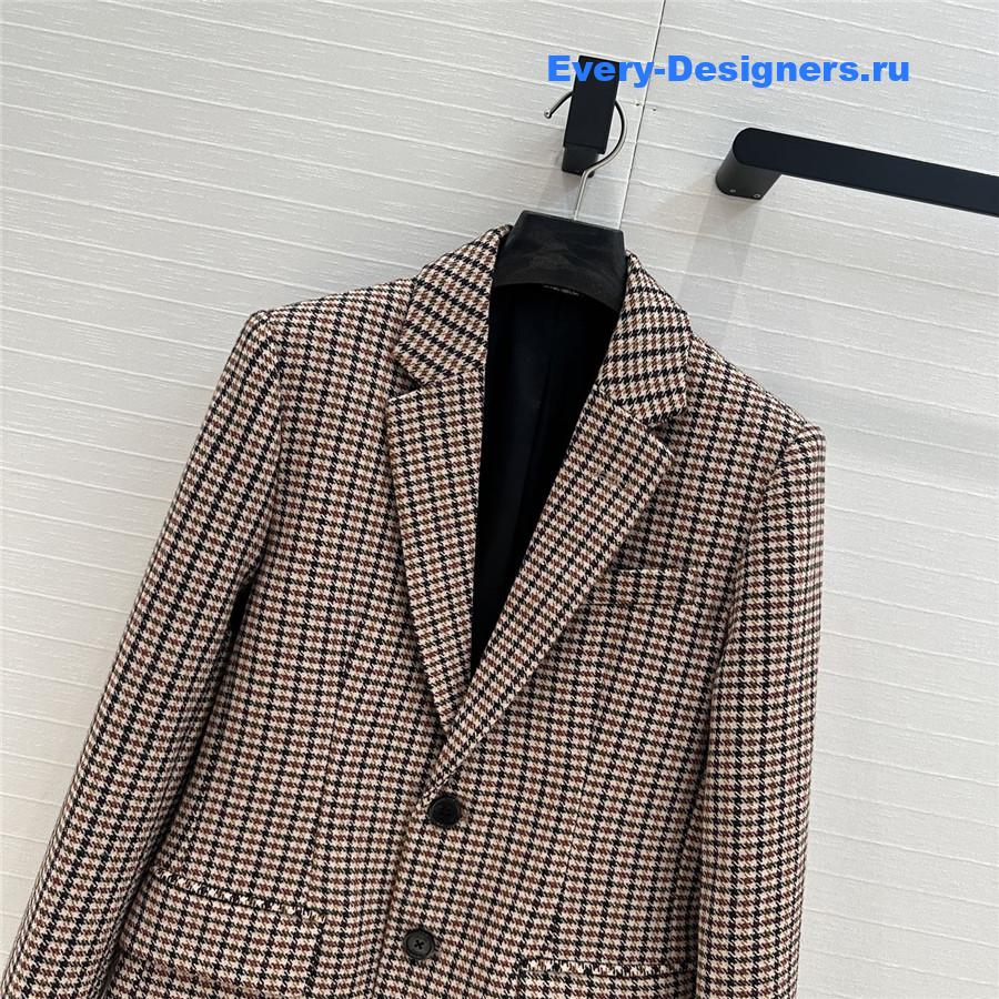 Ce1i*e houndstooth blazer for women