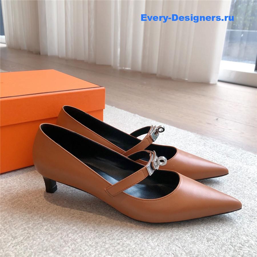 H**me5 kiara 40 pumps brown