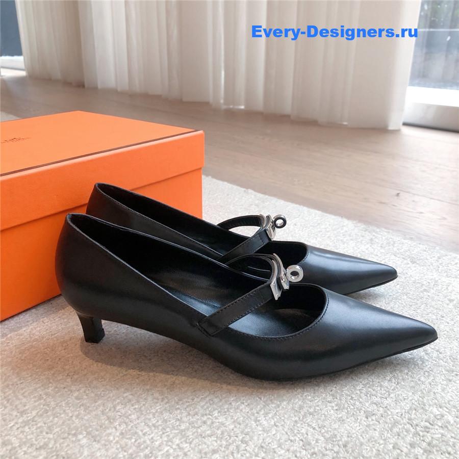 H**me5 kiara 40 black pumps