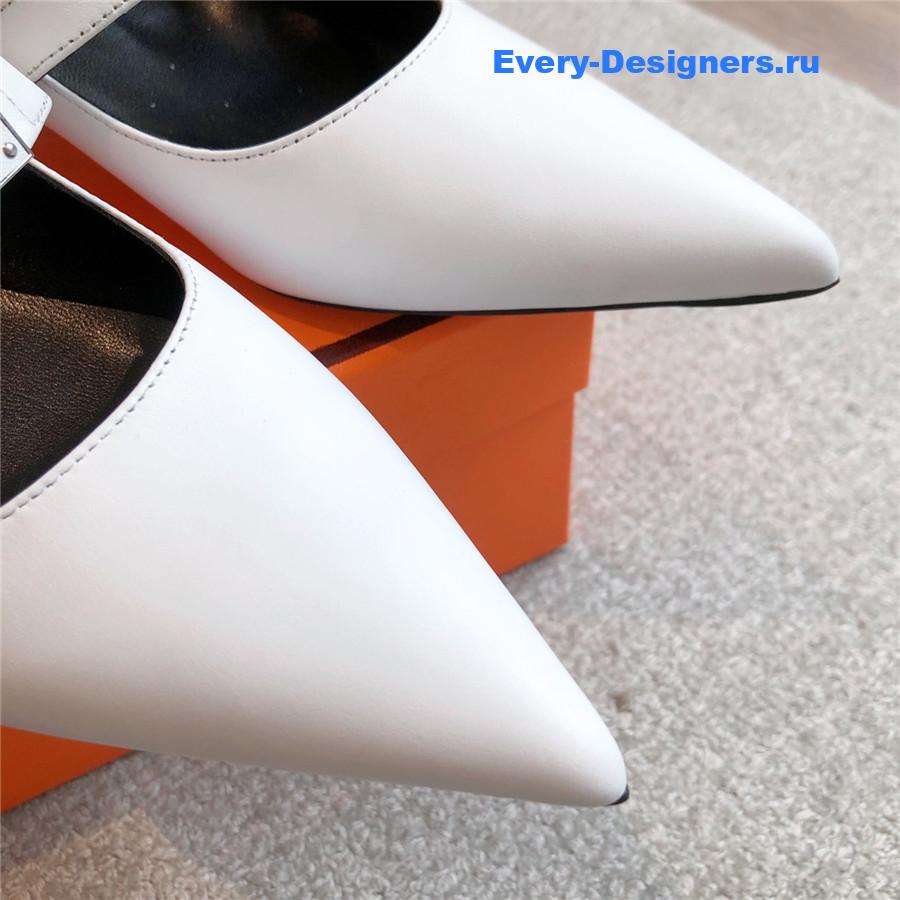 H**me5 kiara 40 pumps white