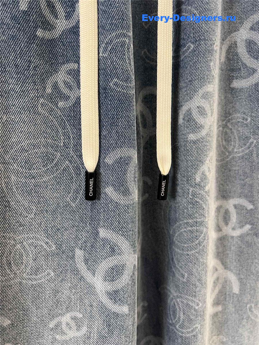 Ch**el gradient washed jeans