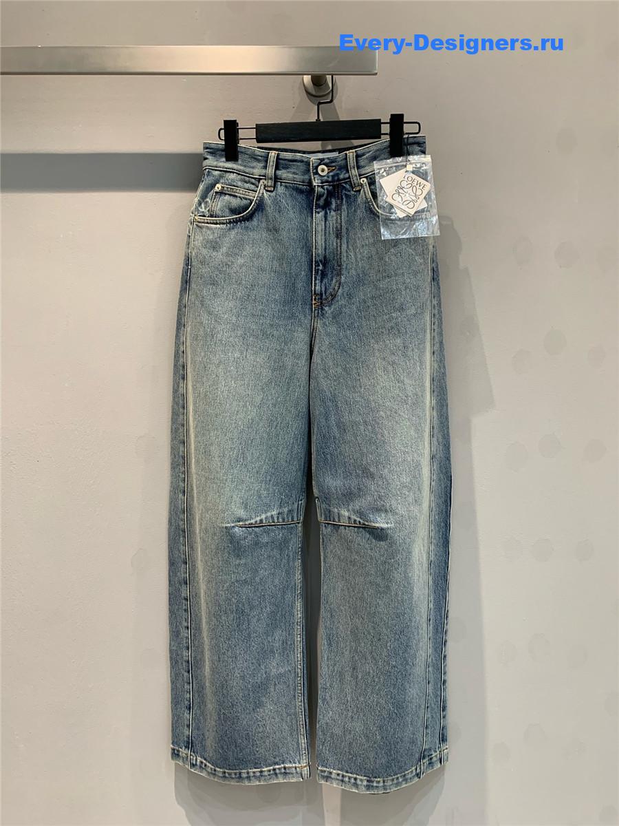 L0ew* denim high-waisted jeans