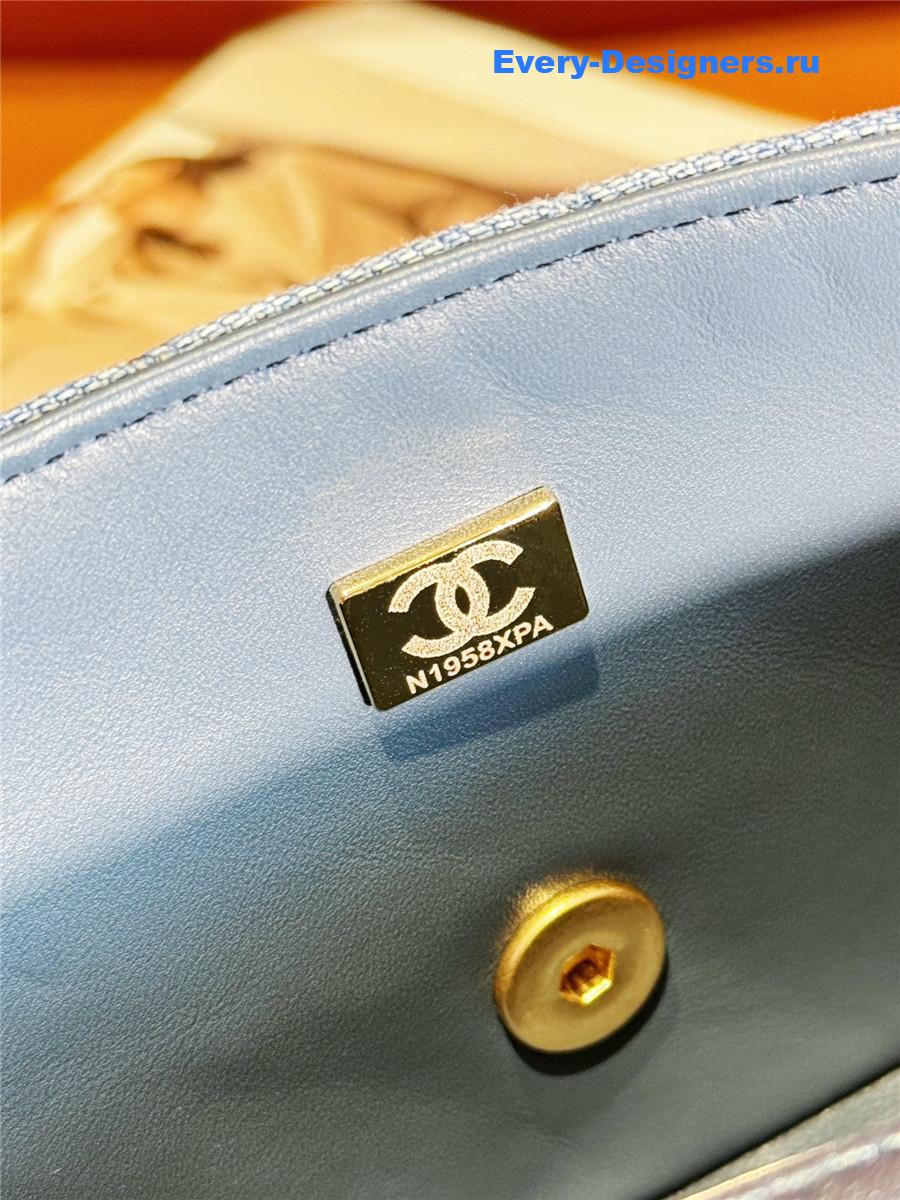 Ch**el denim cf flap bag