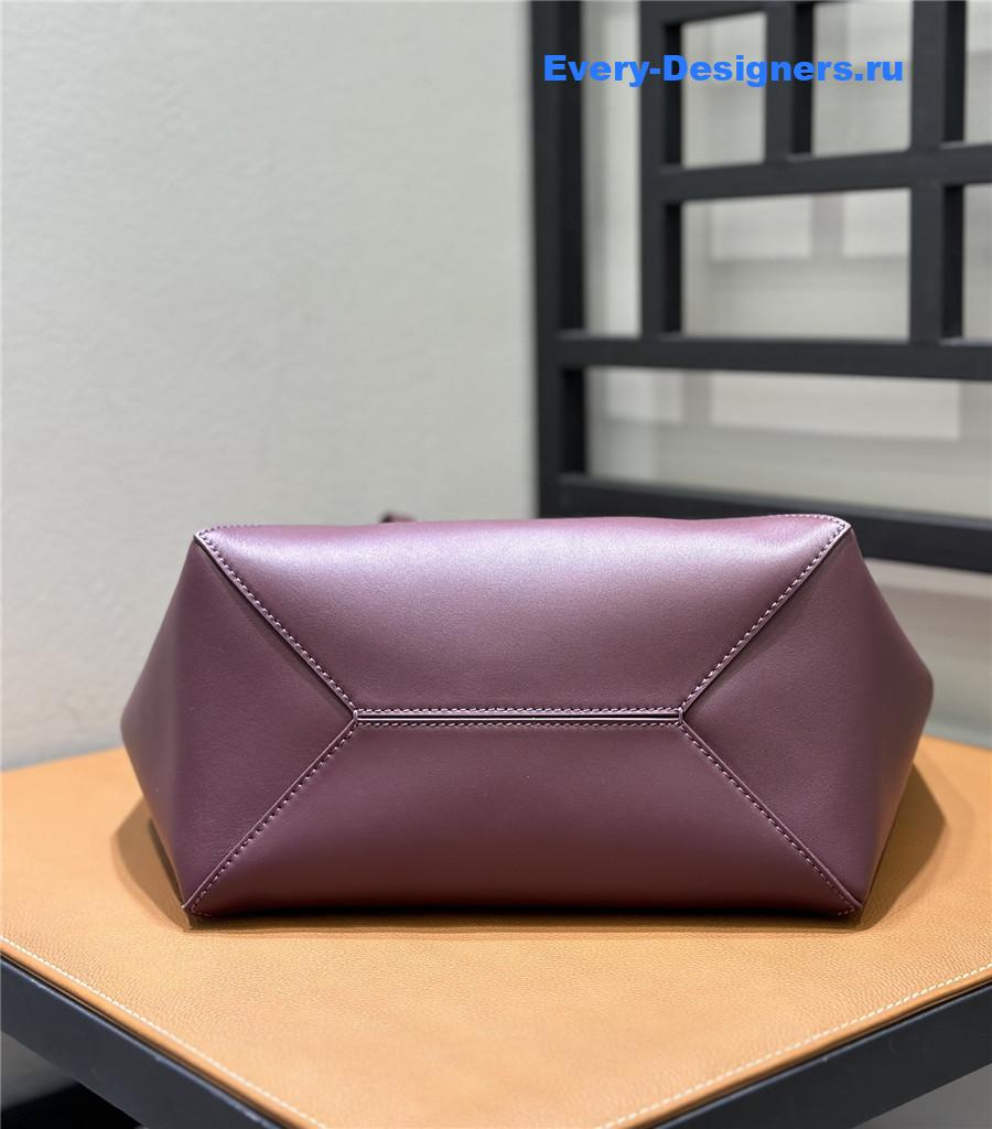 L0ew* puzzle fold convertible medium leather tote