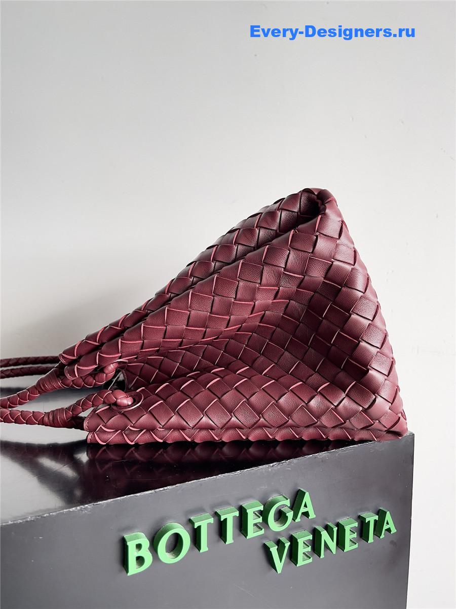 b0tt*ga Ven*ta large andiamo parachute bag burgundy