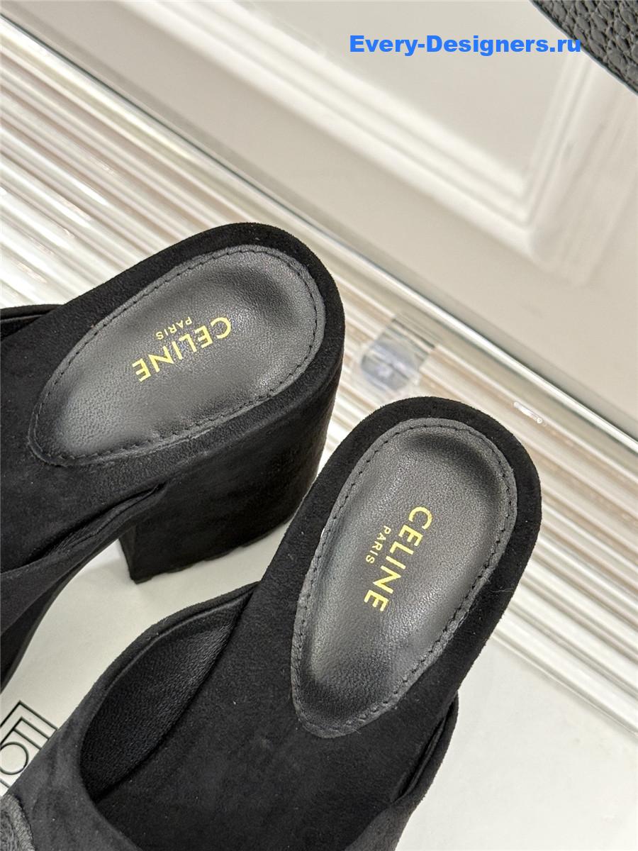 Ce1i*e elena platform slippers
