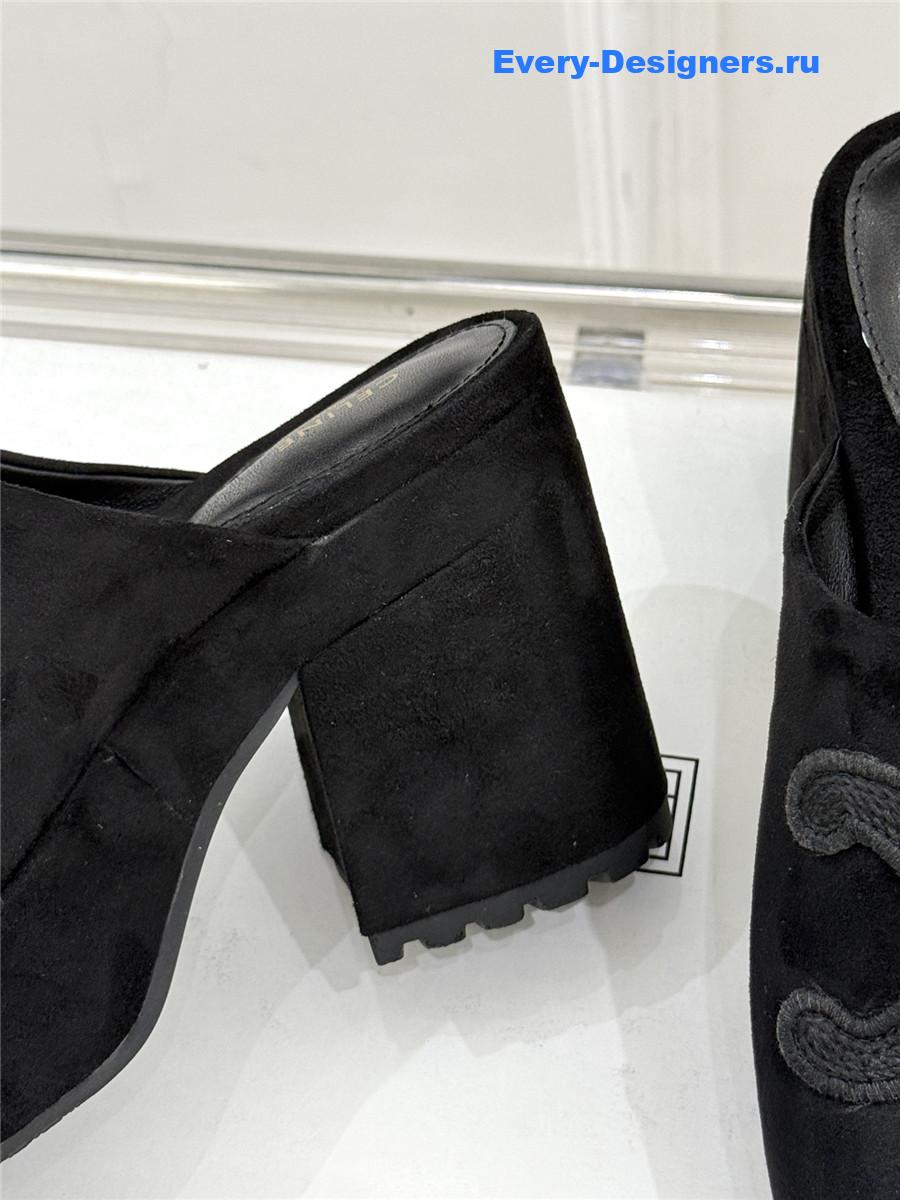 Ce1i*e elena platform slippers