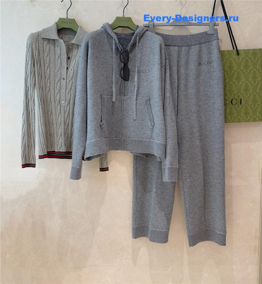 Gvc*1 grey wool casual suit