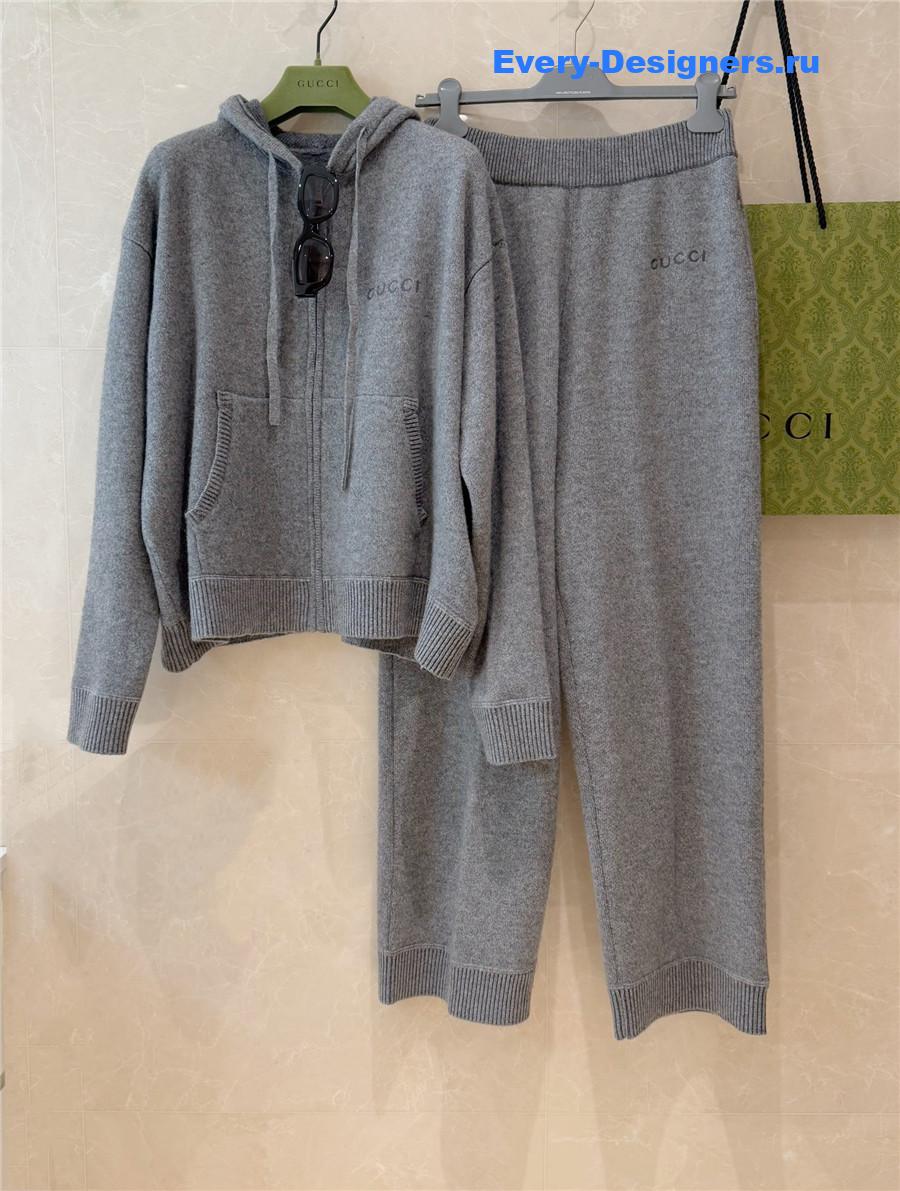Gvc*1 grey wool casual suit