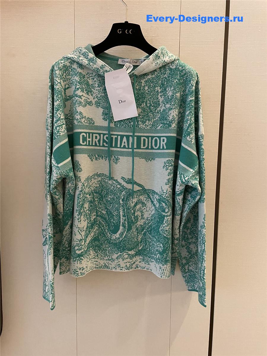 D10r cashmere wool blend knit suit green