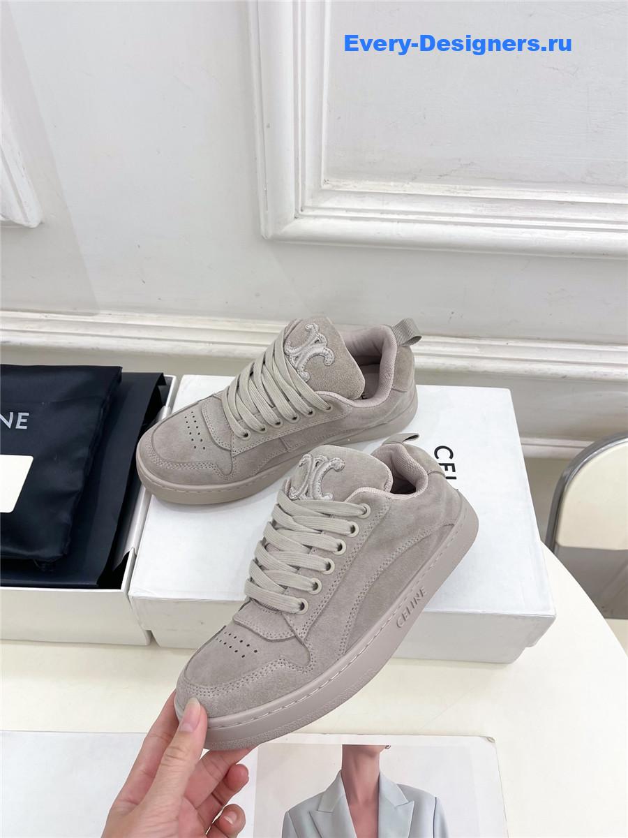 Ce1i*e huntington low lace-up sneaker in dark gray