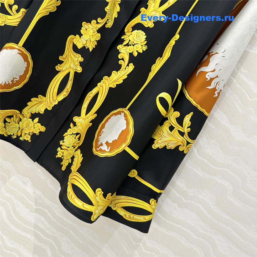 Versace Cameo Silk Shirt