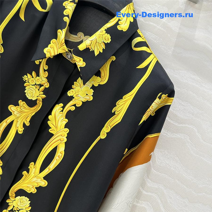 Versace Cameo Silk Shirt
